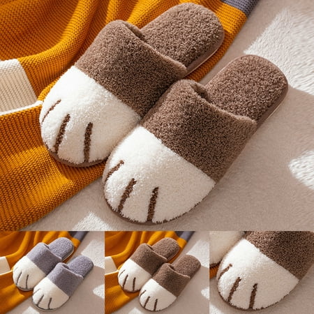 Men’s Fleece Scuff Slippers with Striped Memory Foam Insole Warm Comfortable Plush Slip-On Mule Slides for Home
Men’s Fleece Scuff Slippers with Striped Memory Foam Insole Warm Comfortable Plush Slip-On Mule Slides for Home