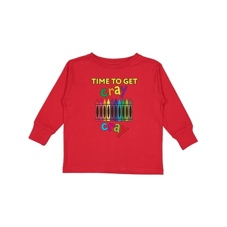 Inktastic Time to Get Cray Cray Crayons Humor Gift Toddler Boy or Toddler Girl Long Sleeve T-Shirt
Inktastic Time to Get Cray Cray Crayons Humor Gift Toddler Boy or Toddler Girl Long Sleeve T-Shirt
