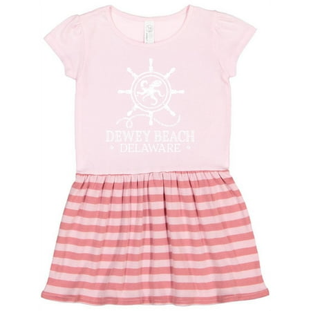 Inktastic Dewey Beach Delaware Nautical Gift Toddler Girl Dress
