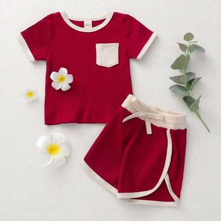 Tejiojio Girls and Toddlers Soft Cotton Clearance Toddler Baby Summer Round Neck Short Sleeve T-shirt Casual Shorts Clothes Set
Tejiojio Girls and Toddlers Soft Cotton Clearance Toddler Baby Summer Round Neck Short Sleeve T-shirt Casual Shorts Clothes Set