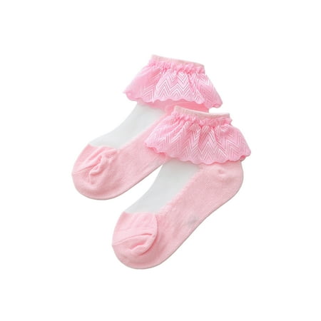 Gureui Toddler Infant Baby Girls Socks Mesh See-Through Lace Ruffle Decoration Breathable Casual Sweet Socks
Gureui Toddler Infant Baby Girls Socks Mesh See-Through Lace Ruffle Decoration Breathable Casual Sweet Socks