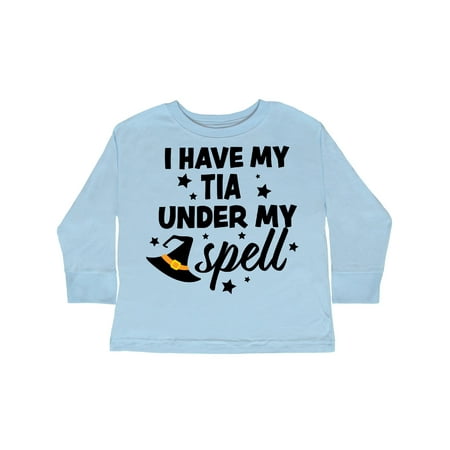 Inktastic I Have My Tia Under My Spell with Cute Witch Hat Gift Toddler Boy or Toddler Girl Long Sleeve T-Shirt
Inktastic I Have My Tia Under My Spell with Cute Witch Hat Gift Toddler Boy or Toddler Girl Long Sleeve T-Shirt
