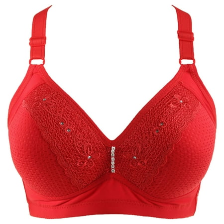 Azrian Women s Plus Size Seamless Comfy Bra Fashion Printed Bra Wire Free Underwear One-Piece Bra Everyday Underwear S Size Red on Sales
Azrian Women s Plus Size Seamless Comfy Bra Fashion Printed Bra Wire Free Underwear One-Piece Bra Everyday Underwear S Size Red on Sales
