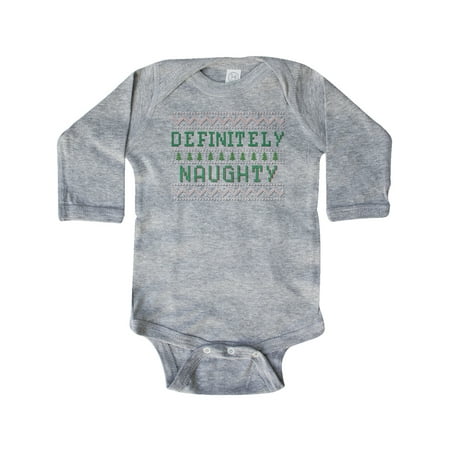 Inktastic Ugly Sweaters Definitely Naughty Gift Baby Boy or Baby Girl Long Sleeve Bodysuit
Inktastic Ugly Sweaters Definitely Naughty Gift Baby Boy or Baby Girl Long Sleeve Bodysuit