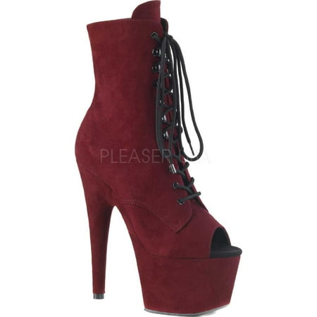 Women s Pleaser Adore 1021FS Open Toe Bootie