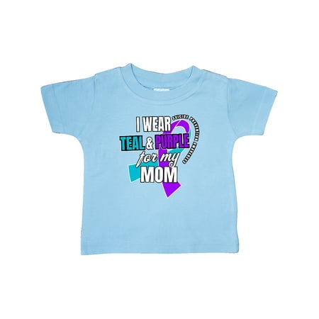 Inktastic Suicide Prevention I Wear Teal and Purple for My Mom Gift Baby Boy or Baby Girl T-Shirt
Inktastic Suicide Prevention I Wear Teal and Purple for My Mom Gift Baby Boy or Baby Girl T-Shirt