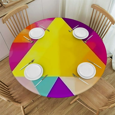 Tllo0ord Colorful Table Cloth Round Tablecloth Forms with for Outdoor Patio Indoor Kitchen Dining Party Polygonal Fits Tables 38-42
Tllo0ord Colorful Table Cloth Round Tablecloth Forms with for Outdoor Patio Indoor Kitchen Dining Party Polygonal Fits Tables 38-42