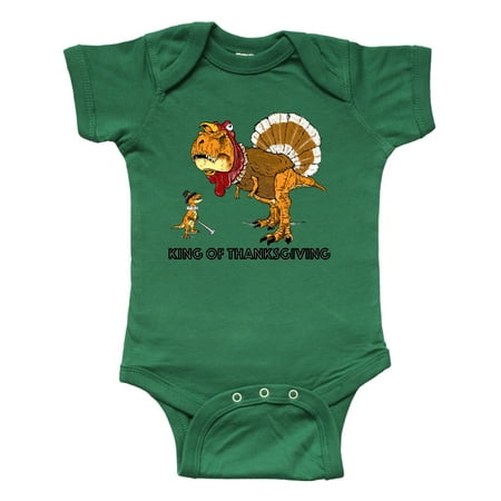 Inktastic King of Thanksgiving T-Rex Turkey and Pilgrim in Orange Gift Baby Boy or Baby Girl Bodysuit
Inktastic King of Thanksgiving T-Rex Turkey and Pilgrim in Orange Gift Baby Boy or Baby Girl Bodysuit