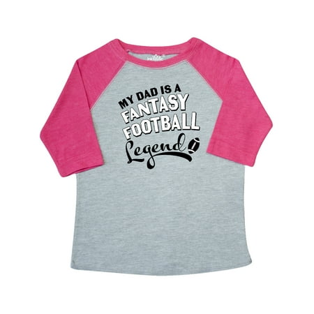 Inktastic My Dad is a Fantasy Football Legend Gift Toddler Boy or Toddler Girl T-Shirt
Inktastic My Dad is a Fantasy Football Legend Gift Toddler Boy or Toddler Girl T-Shirt