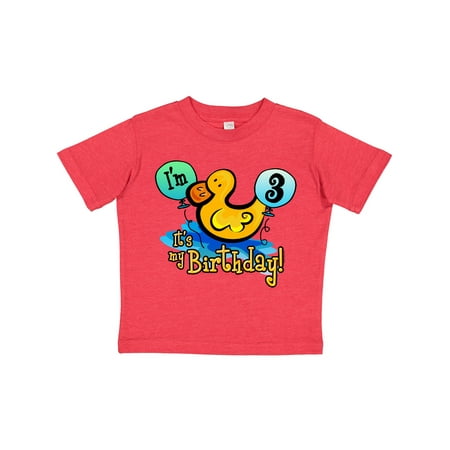 Inktastic Ducky 3rd Birthday Gift Toddler Boy or Toddler Girl T-Shirt
Inktastic Ducky 3rd Birthday Gift Toddler Boy or Toddler Girl T-Shirt