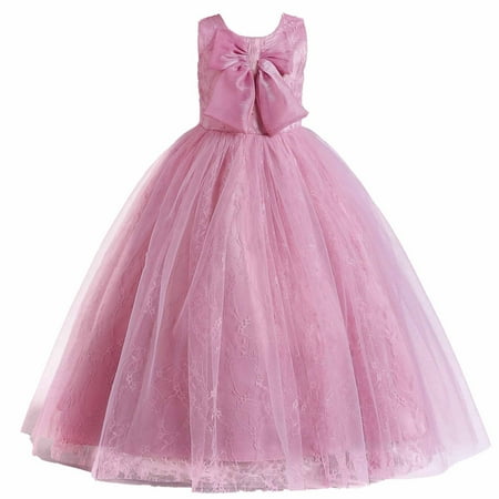 Odeerbi Girls Princess Dress Toddler Girls Clothes Party Tulle Tank Dress Middle-aged Children s Sleeveless Lace Bow Mesh Dress Gauze Dress Watermelon Red 5-6 Years 
Odeerbi Girls Princess Dress Toddler Girls Clothes Party Tulle Tank Dress Middle-aged Children s Sleeveless Lace Bow Mesh Dress Gauze Dress Watermelon Red 5-6 Years