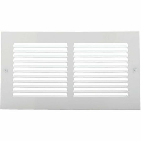 Home Impressions 6 In. x 12 In. Stamped Steel Return Air Grille 1RA1206WH 1RA1206WH 413537
Home Impressions 6 In. x 12 In. Stamped Steel Return Air Grille 1RA1206WH 1RA1206WH 413537