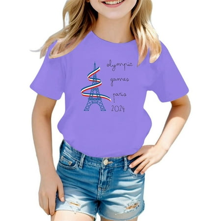 ZMHEGW Children Kids Girls Boys Fashion Summer Short Sleeve Letter Printed T Shirt Blouse Top Casual Tunic Clothes
ZMHEGW Children Kids Girls Boys Fashion Summer Short Sleeve Letter Printed T Shirt Blouse Top Casual Tunic Clothes