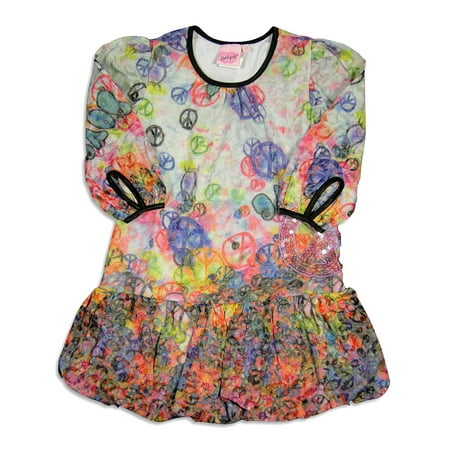 Lipstik Girl s Toddler - Long Sleeve Dress - 6 Different Prints & Styles 24290-4 (Multicolor Peace)
Lipstik Girl s Toddler - Long Sleeve Dress - 6 Different Prints & Styles 24290-4 (Multicolor Peace)