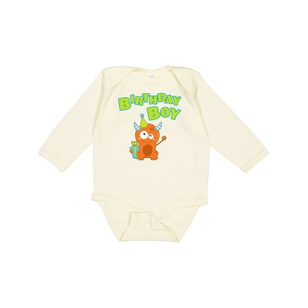 Inktastic Birthday Boy Gift Baby Boy Long Sleeve Bodysuit