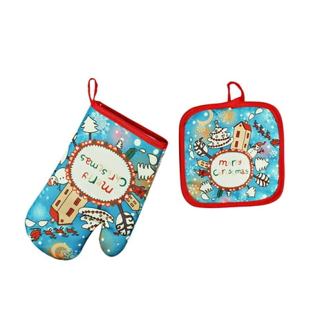 Ttizzay Deals Christmas Decorations Christmas Microwave Oven Gloves Set Anti-scald And High-temperature Oven Gloves
Ttizzay Deals Christmas Decorations Christmas Microwave Oven Gloves Set Anti-scald And High-temperature Oven Gloves