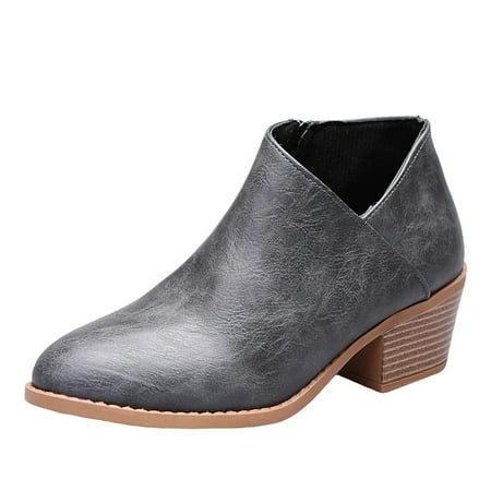 TAIAOJING Women s Ankle Boots Short Boots Non-Slip On Booties Solid Color Zipper High Heels Round Toe Shoes Zapatillas
TAIAOJING Women s Ankle Boots Short Boots Non-Slip On Booties Solid Color Zipper High Heels Round Toe Shoes Zapatillas