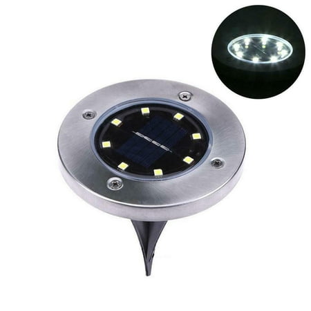 Solar Ground Lights - 8 Led Solar Garden Lights Outdoor Waterproof Sidewalk Disk Lights Solar Powered Landscape Lighting for Lawn Patio Pathway Yard Deck Walkway Flood Lights(1 PACK)
Solar Ground Lights - 8 Led Solar Garden Lights Outdoor Waterproof Sidewalk Disk Lights Solar Powered Landscape Lighting for Lawn Patio Pathway Yard Deck Walkway Flood Lights(1 PACK)