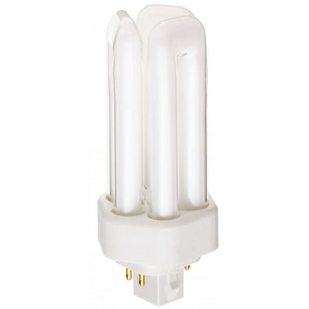 

Satco Lighting S8344 Single 18 Watt T4 Shaped Gx24q-2 Base Compact Fluorescent Bulb -