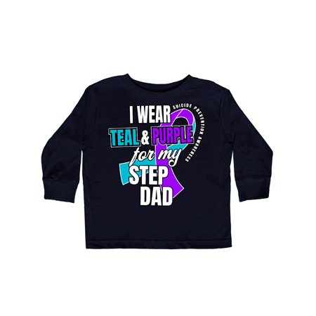 Inktastic Suicide Prevention I Wear Teal and Purple for My Step Dad Gift Toddler Boy or Toddler Girl Long Sleeve T-Shirt
Inktastic Suicide Prevention I Wear Teal and Purple for My Step Dad Gift Toddler Boy or Toddler Girl Long Sleeve T-Shirt