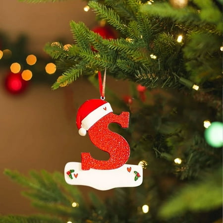 Tiitstoy Christmas Little Red Hat Letter Pendant DIY Writable Name 26 Letter Pendant S
Tiitstoy Christmas Little Red Hat Letter Pendant DIY Writable Name 26 Letter Pendant S