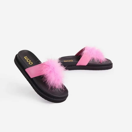EQWLJWE Women Outdoor Flat Anti-Slip Slippers Casual Beach Slippers Large Size Shoes Women s Sandals Holiday Clearance
EQWLJWE Women Outdoor Flat Anti-Slip Slippers Casual Beach Slippers Large Size Shoes Women s Sandals Holiday Clearance