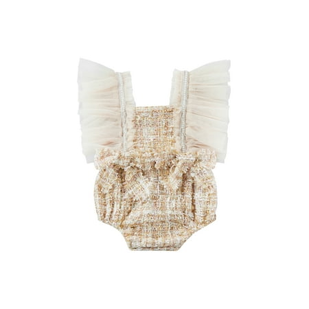 TheFound Newborn Baby Girl Clothes Lace Vintage Romper Dress Ruffle Sleeveless Bodysuit Backless Jumpsuit Tulle Outfits
TheFound Newborn Baby Girl Clothes Lace Vintage Romper Dress Ruffle Sleeveless Bodysuit Backless Jumpsuit Tulle Outfits