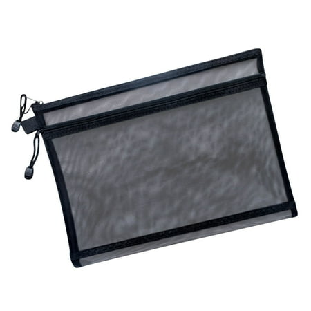 Super Holiday Savings! Uhuya Transparent Double-layer Mesh File Bag Information Bag Zipper Student Test Paper Storage Bag Pen Bag Information Bag Black
Super Holiday Savings! Uhuya Transparent Double-layer Mesh File Bag Information Bag Zipper Student Test Paper Storage Bag Pen Bag Information Bag Black