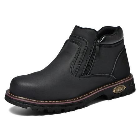Steel Toe Work Boots for Men Women Waterproof Anti-pierce Construction Safety Shoes Leather Hiking Boots Industrial Work Shoes
Steel Toe Work Boots for Men Women Waterproof Anti-pierce Construction Safety Shoes Leather Hiking Boots Industrial Work Shoes