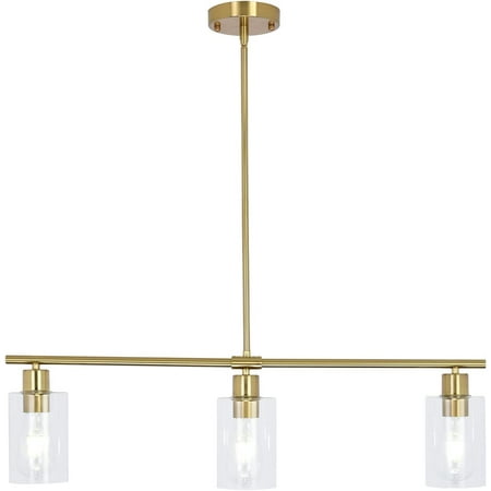 JSTCL Gold Pendant Light3 Lights Pendant Lighting for Kitchen IslandModern Farmhouse Chandelier with Glass ShadesLight Fixtures Ceiling Hanging for Living & Dining Room Bedroom Entryway Foyer
JSTCL Gold Pendant Light3 Lights Pendant Lighting for Kitchen IslandModern Farmhouse Chandelier with Glass ShadesLight Fixtures Ceiling Hanging for Living & Dining Room Bedroom Entryway Foyer