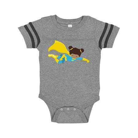 Inktastic African American Girl Superhero Girl Yellow Cape Gift Baby Girl Bodysuit
Inktastic African American Girl Superhero Girl Yellow Cape Gift Baby Girl Bodysuit