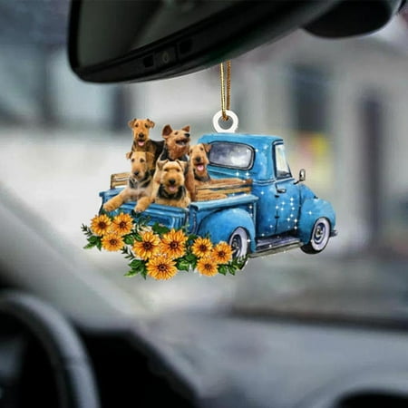 Car Dog Sunflower Truck Car Rearview Mirror Pendant Creative Pendant Decoration
Car Dog Sunflower Truck Car Rearview Mirror Pendant Creative Pendant Decoration