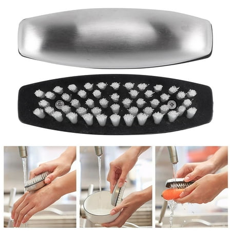 2 Pcs Nail Brush Stainless Steel Hand Wash Brushes Fingernail Brush for Cleaning Nails Hand Bathroom&Kitchen
2 Pcs Nail Brush Stainless Steel Hand Wash Brushes Fingernail Brush for Cleaning Nails Hand Bathroom&Kitchen