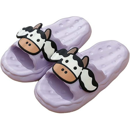 CoCopeaunts Cow Slippers Cute Cartoon Cow Animal Slippers Open Toe Shower Sandal Anti-Slip Quick Drying Batnroom House Slippers Cloud Cow Slides
CoCopeaunts Cow Slippers Cute Cartoon Cow Animal Slippers Open Toe Shower Sandal Anti-Slip Quick Drying Batnroom House Slippers Cloud Cow Slides