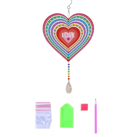 Kiplyki Masonry Painting Hanging Diamond Stickers Crystal Diamond Wind Chime Garden Balcony Decorative Wall Art
Kiplyki Masonry Painting Hanging Diamond Stickers Crystal Diamond Wind Chime Garden Balcony Decorative Wall Art