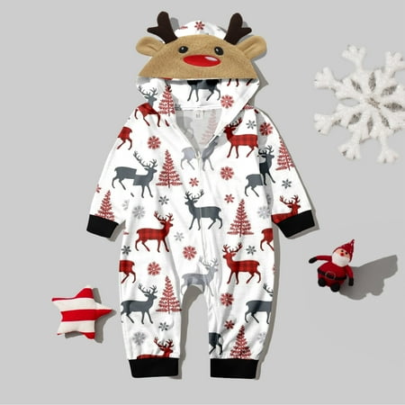 Babys Merry Christmas Sets White Prints Hooded Zipper Jumpsuit Family Outfit
Babys Merry Christmas Sets White Prints Hooded Zipper Jumpsuit Family Outfit