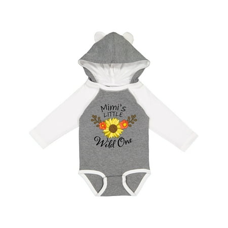 Inktastic Mimi s Little Wild 1 with Beautiful Sunflower Gift Baby Boy or Baby Girl Long Sleeve Bodysuit
Inktastic Mimi s Little Wild 1 with Beautiful Sunflower Gift Baby Boy or Baby Girl Long Sleeve Bodysuit