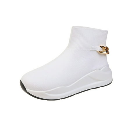 Lacyhop Women Winter Boots Comfort Ankle Booties Breathable Sock Boot Walking Slip Resistant Short Bootie Lightweight Pull On Shoes White 8
Lacyhop Women Winter Boots Comfort Ankle Booties Breathable Sock Boot Walking Slip Resistant Short Bootie Lightweight Pull On Shoes White 8