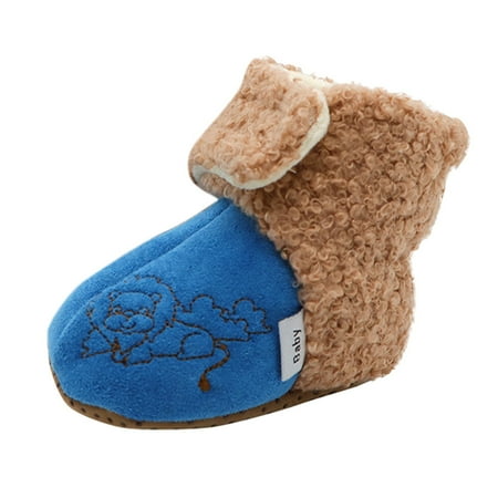 kpoplk Toddler Boots For Boys Baby Shoes Toddler Boots Soft Bottom Toddler Shoes Plus Velvet Thick Non Toddler Girl Snow Boots(Blue)
kpoplk Toddler Boots For Boys Baby Shoes Toddler Boots Soft Bottom Toddler Shoes Plus Velvet Thick Non Toddler Girl Snow Boots(Blue)
