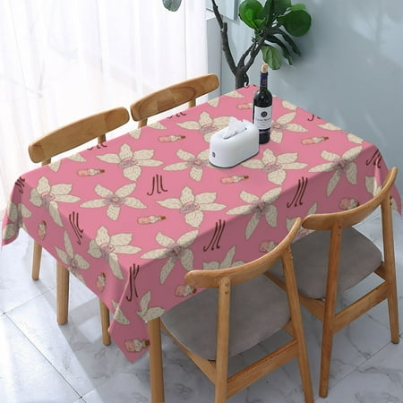 Tablecloth Flower Pattern Background Table Cloth For Rectangle Tables Waterproof Resistant Picnic Table Covers For Kitchen Dining/Party(54x72in)
Tablecloth Flower Pattern Background Table Cloth For Rectangle Tables Waterproof Resistant Picnic Table Covers For Kitchen Dining/Party(54x72in)