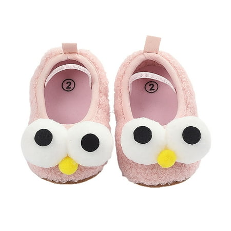 BueatyH Autumn Winter Baby Boys Girls Non-slip Cartoon Plush Eyes Shape Toddler Shoes
BueatyH Autumn Winter Baby Boys Girls Non-slip Cartoon Plush Eyes Shape Toddler Shoes