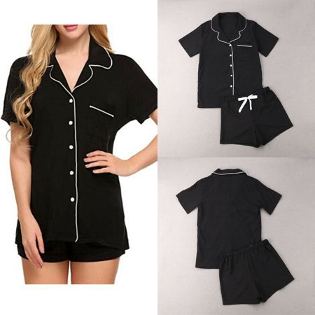 Multitrust Women s Summer Cotton Short Sleeve Sleepwear Ladies Shirt+Pants Pajamas Sets
Multitrust Women s Summer Cotton Short Sleeve Sleepwear Ladies Shirt+Pants Pajamas Sets