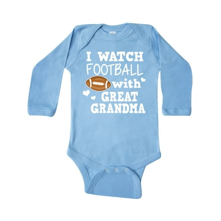 Inktastic I Watch Football with My Great Grandma Gift Baby Boy Long Sleeve Bodysuit
Inktastic I Watch Football with My Great Grandma Gift Baby Boy Long Sleeve Bodysuit
