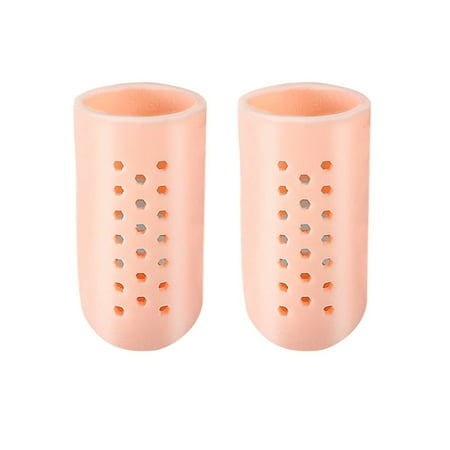 BESTYO 1 Pair Gel Toe Cap Rubber Toe Protector Toe Guards for Feet Protect Toe and Provide Relief from Corns Callus Blisters
BESTYO 1 Pair Gel Toe Cap Rubber Toe Protector Toe Guards for Feet Protect Toe and Provide Relief from Corns Callus Blisters