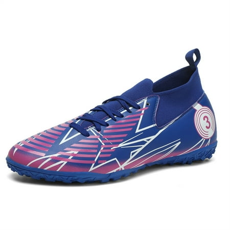 Boy s Soccer Shoes Kids Football Boots Cleats High-Top Spikes Soccer Shoes Girls Outdoor Athletic Training Sneakers
Boy s Soccer Shoes Kids Football Boots Cleats High-Top Spikes Soccer Shoes Girls Outdoor Athletic Training Sneakers