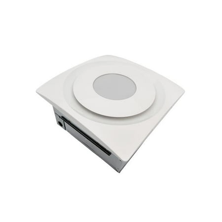 Aero Pure AP124H-SL W 120 CFM Quiet Bathroom Fan with LED Light & Humidity Sensor - White
Aero Pure AP124H-SL W 120 CFM Quiet Bathroom Fan with LED Light & Humidity Sensor - White