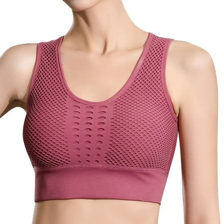 Sports Bras For Women High Support Mesh Padded Sports Bra Crop Tops Yoga Workout Gym Fitness Vest Shaper
Sports Bras For Women High Support Mesh Padded Sports Bra Crop Tops Yoga Workout Gym Fitness Vest Shaper