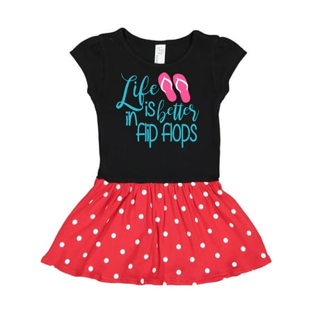 Inktastic Life is Better in Flip Flops Gift Toddler Girl Dress
Inktastic Life is Better in Flip Flops Gift Toddler Girl Dress