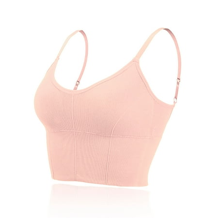 Knosfe Sports Bras for Women High Support Large Bust V Neck Cami Workout Sexy Bras Everyday Bras Pink
Knosfe Sports Bras for Women High Support Large Bust V Neck Cami Workout Sexy Bras Everyday Bras Pink