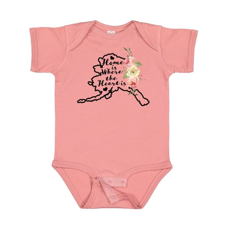 Inktastic Alaska Home is Where the Heart is with Watercolor Floral Gift Baby Boy or Baby Girl Bodysuit
Inktastic Alaska Home is Where the Heart is with Watercolor Floral Gift Baby Boy or Baby Girl Bodysuit